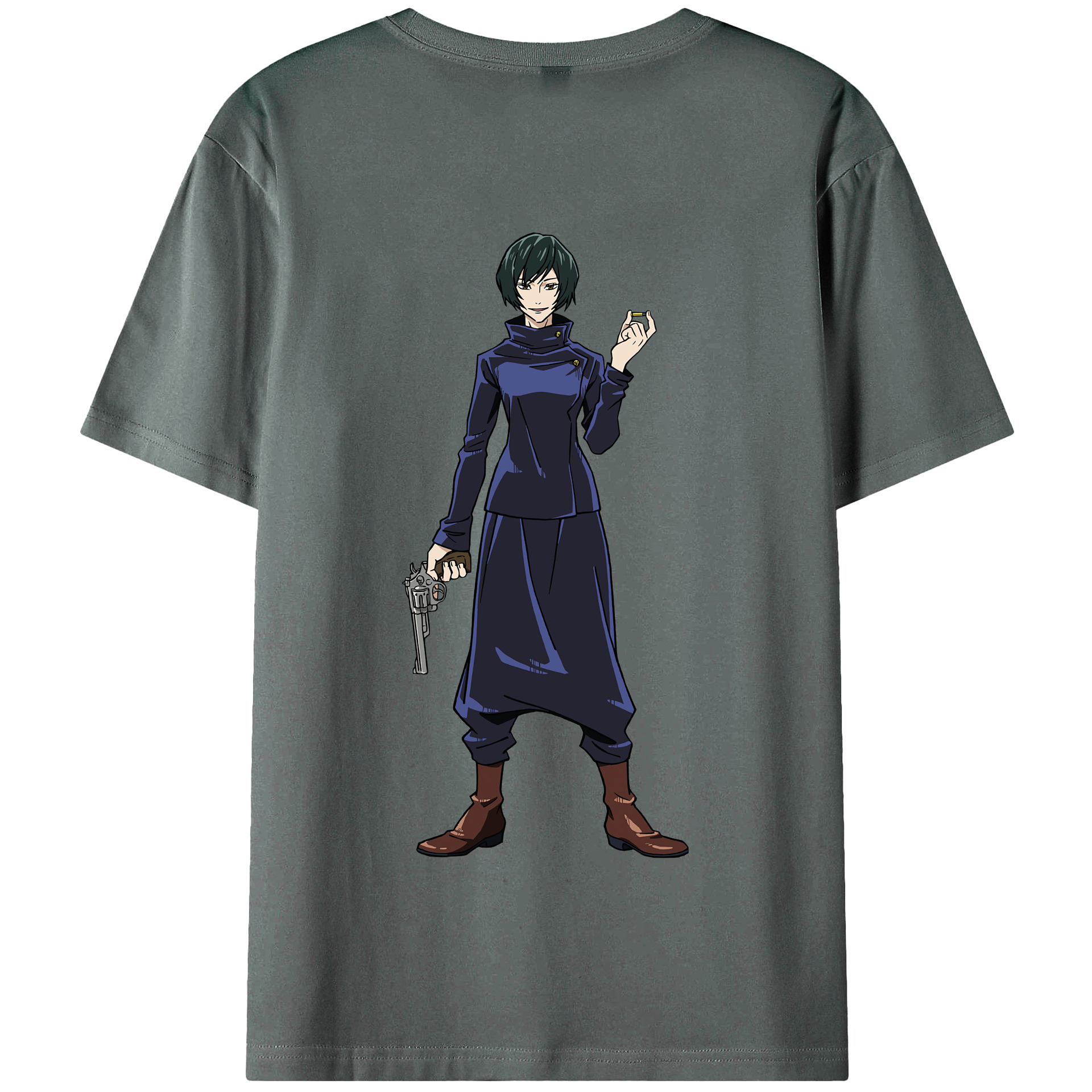 （画像用） 呪術廻戦 Jujutsu Kaisen 綿100％半袖Tシャツ（背面プリント）